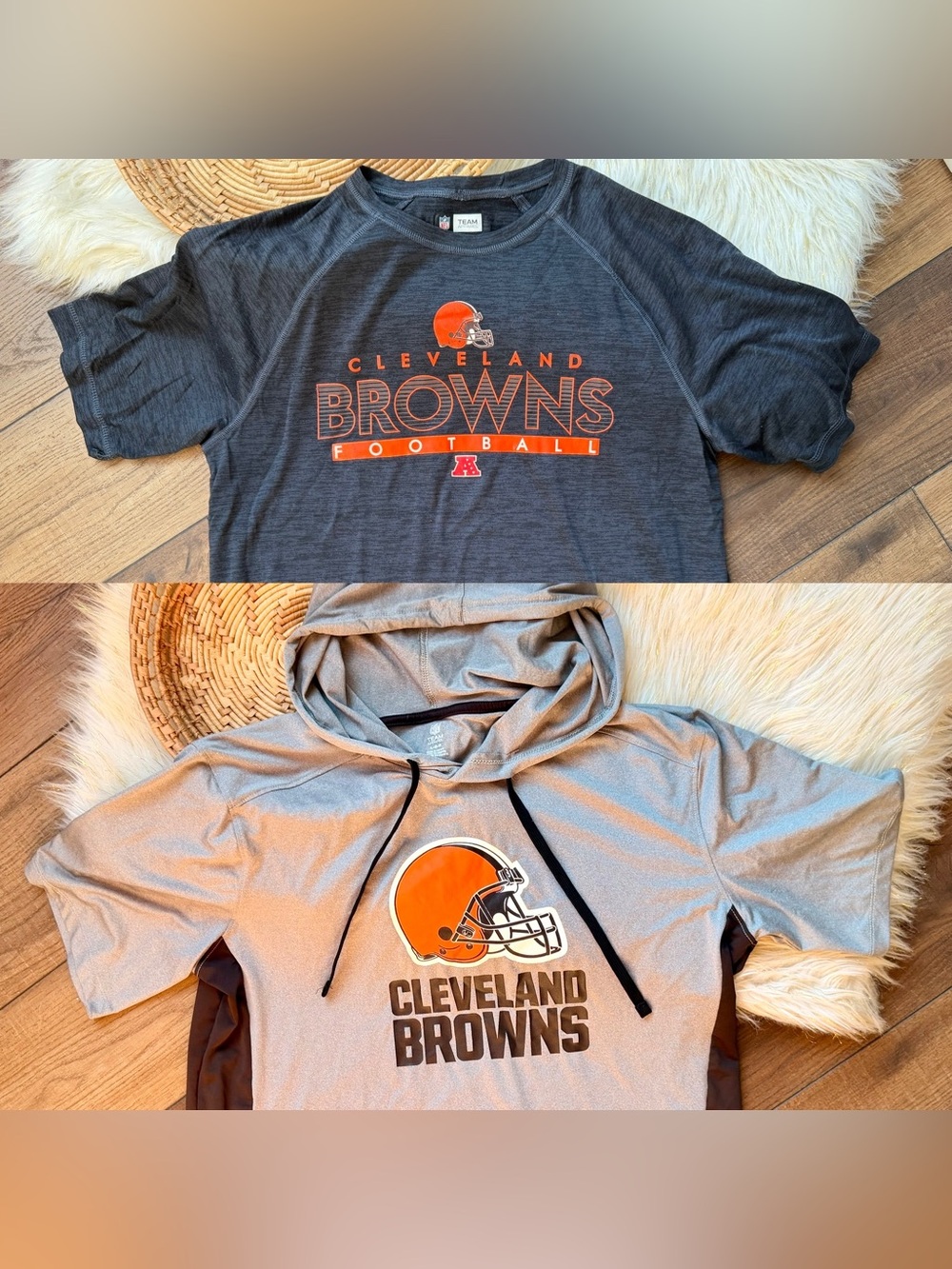 Cleveland Browns Short Sleeve T-Shirt Bundle Men’s Size Large
